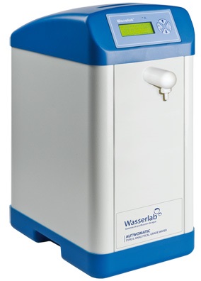 מערכת מים מדגם Autoamatic לייצור מים Type II/III, תוצרת Wasserlab, ספרד.